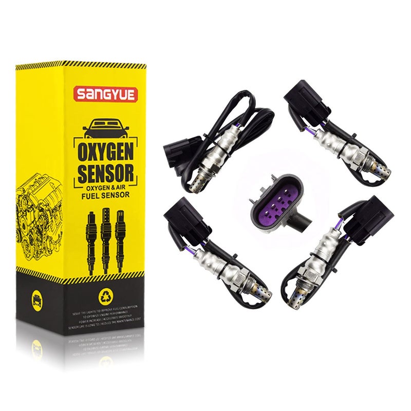 Sangyue 4 Oxygen Sensor for Hyundai Sonata Entourage Azera Kia Amanti Sedona 3.3L 3.8L Upstream +Downstream - Image 1